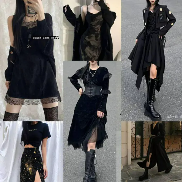 รูปภาพหน้าปกบทความ:รวม 25 ไอเดียเก็ท ' ลุคแม่มด ต้อนรับฮาโลวีน ' ในสไตล์ All Black โทนสีดำดูลึกลับน่าค้นหา