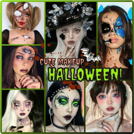 รูปภาพหน้าปกบทความ:Trick or Treat ผีน้อยน่ารัก~ รวม 25 ไอเดียแต่งหน้าฮาโลวีนสไตล์น่ารัก ที่คนเห็นแล้วใจละลาย 👻💋