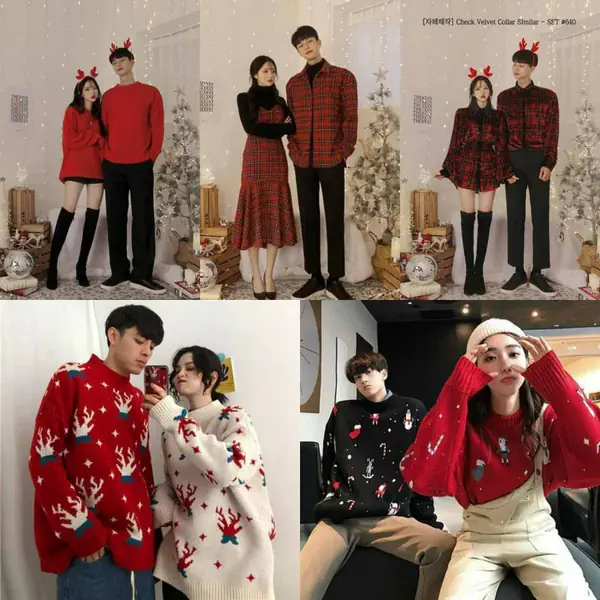 รูปภาพหน้าปกบทความ:รวม 30 ไอเดียแมทช์ Couple Look ชิค ๆ ไปเดตกับแฟน เหมาะกับวันคริสต์มาส 🎄 เปิดโหมดหวาน รับช่วงเทศกาล