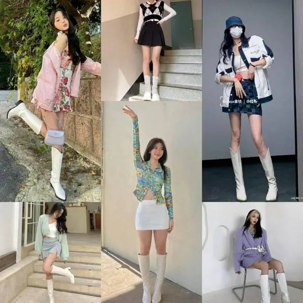 รูปภาพหน้าปกบทความ:ตัวแม่มาแล้ว! รวม 30 ไอเดียแมทช์ " รองเท้าบูทสีขาว " เสริมลุคชิคๆ คูลๆ เข้ากับหลายสไตล์