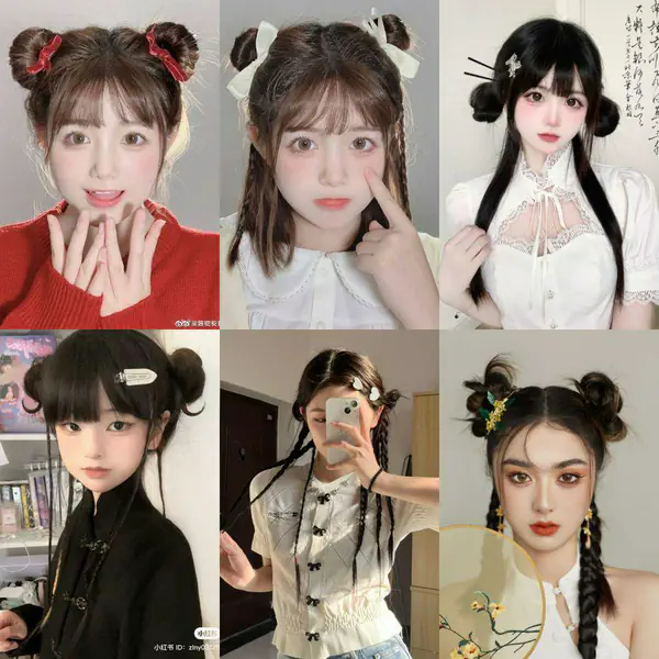 รูปภาพหน้าปกบทความ:อาหมวยน่ารักขนาดนี้~ รวม 25 ไอเดีย " ทรงผมบัน 2 ข้าง " ทำตามง่าย ได้ลุคคิ้วท์ ๆ ต้อนรับวันตรุษจีน
