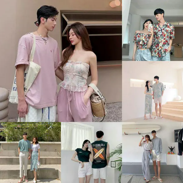 รูปภาพหน้าปกบทความ:ทะเลหวาน! รวม 25 ไอเดียแมทช์ Couple Look แต่งชุดคู่กับแฟนเที่ยวชายหาด รับซัมเมอร์หน้าร้อน 🏝