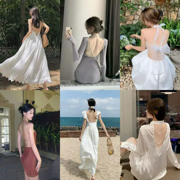รูปภาพหน้าปกบทความ:รวม 25 ไอเดียแฟชั่น " เดรสเว้าหลัง " แซ่บๆ แบบตัวแม่ 👗 ใส่เดินเล่นริมทะเลก็สวย ใส่ดินเนอร์ก็เริ่ด