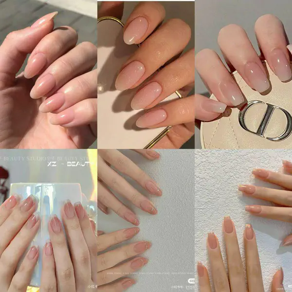 รูปภาพหน้าปกบทความ:รวม 25 ไอเดียเล็บ " สไตล์ Clean Girl Nails " ฟีลลูกคุณหนูสุขภาพดี