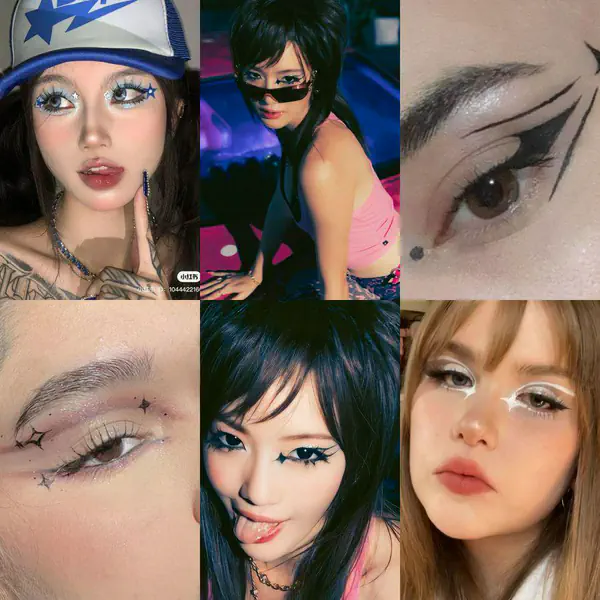 รูปภาพหน้าปกบทความ:รวม 25 ไอเดียแต่งตา Graphic Liner แบบ "อีกี้" สก๊อยสาวจาก MV ธาตุทองซาวด์ 💥✨ แซ่บสับสุดปัง จิกผู้ไป Skrt