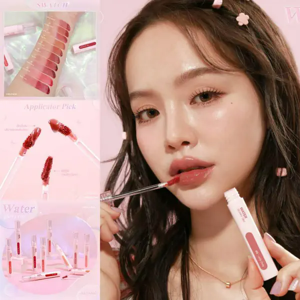 รูปภาพหน้าปกบทความ:ลิปสติก MEILINDA ไหนส่องซิ! Water Glowy Tint ทินท์ใหม่ฉ่ำวาว สีสวยชัดเป๊ะ