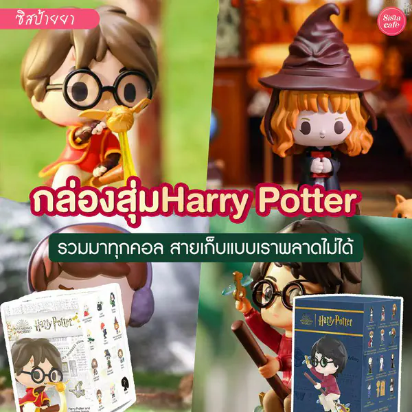 รูปภาพหน้าปกบทความ:กล่องสุ่ม Harry Potter รวมทุกคอลเลกชัน เสกคาถามัดใจนักสุ่ม