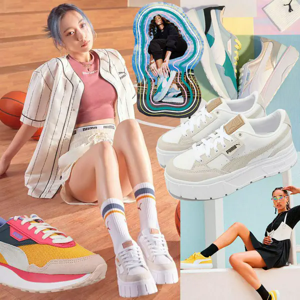 รูปภาพหน้าปกบทความ:รองเท้าผ้าใบ PUMA รวม 6 รุ่นสุดน่ารัก ใส่สบาย แมทช์ง่ายเข้าได้หลายลุค