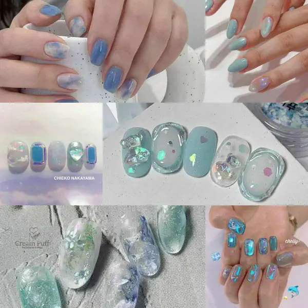รูปภาพหน้าปกบทความ:เล็บสีโทนเย็น Cool Tone ปี 2023 รวมไอเดียทำสีเล็บสบายตา เย็นฉ่ำท้าฝน