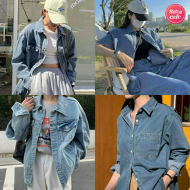 รูปภาพหน้าปกบทความ:เสื้อยีนส์โอเวอร์ไซส์ รวมลุคแฟชั่นสไตล์เท่ ๆ ใส่ไปทำงาน หรือไปเที่ยวก็เก๋