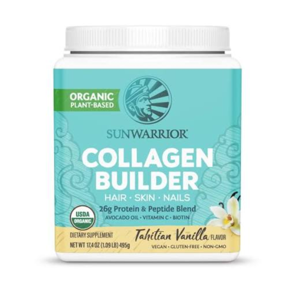 คอลลาเจน สำหรับคนกินเจ Sunwarrior Plant – Based Collagen Restore & Protect