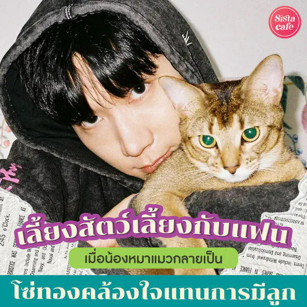 รูปภาพหน้าปกบทความ:เลี้ยงสัตว์เลี้ยงกับแฟน เมื่อสัตว์เลี้ยงกลายเป็นโซ่ทองคล้องใจแทนการมีลูก