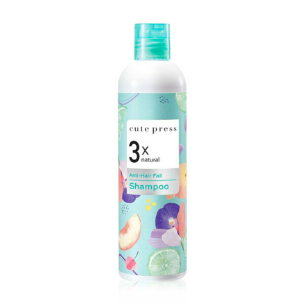 รูปภาพสินค้า:CUTE PRESS แชมพู 3X NATURAL ANTI-HAIR FALL SHAMPOO