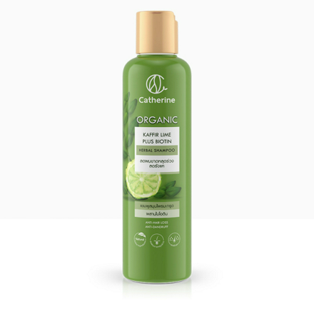 รูปภาพสินค้า:Catherine Organic Kaffir lime plus biotin herble shampoo