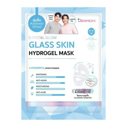 รูปภาพสินค้า:DERMEDY Crystal Glow Glass Skin Hydrogel Mask
