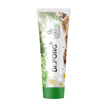 รูปภาพสินค้า:Dr.PONG 9x Herbal Plus Fluoride Toothpaste