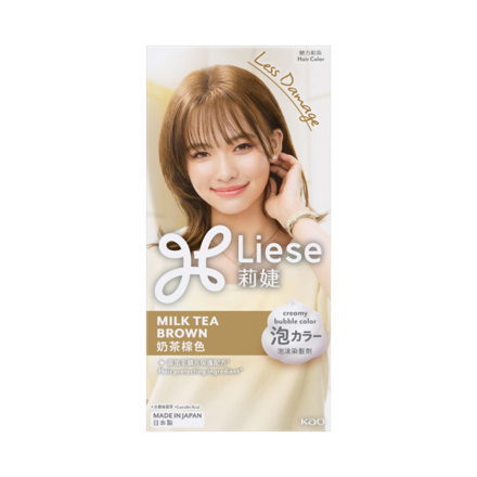 รูปภาพสินค้า:Liese Creamy Bubble Color – Milk Tea Brown