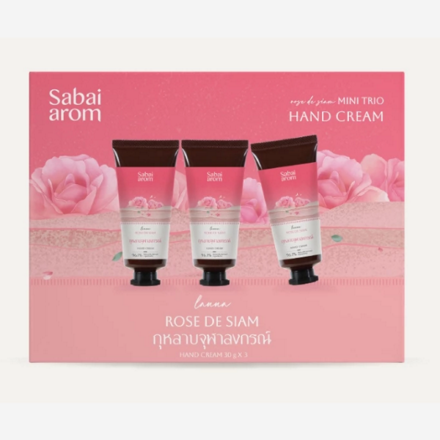 รูปภาพสินค้า:Sabaiarom Mini Trio Hand cream