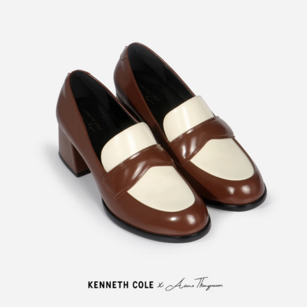 รูปภาพสินค้า:KENNETH COLE ALINA LOAFER Two Tone-Milkchoc