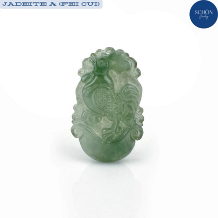 รูปภาพสินค้า:Jadeite Pendant จี้หยก 12 นักษัตร - Schon Jewelry