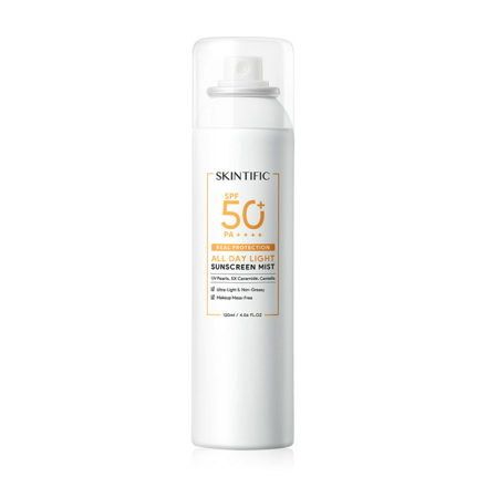 รูปภาพสินค้า:SKINTIFIC All Day Light Sunscreen Mist SPF50 PA++++