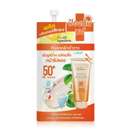 รูปภาพสินค้า:The Ingredients Cica Sunny Bright Hybrid UV Watery Gel SPF 50+ PA++++