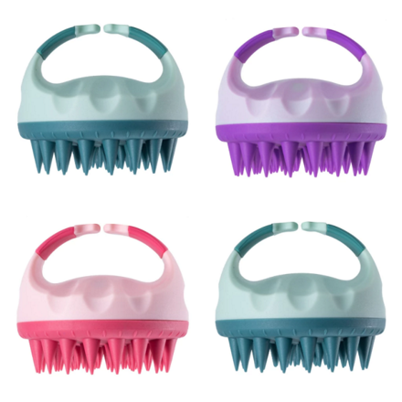 รูปภาพสินค้า:Silicone Scalp Massage Comb Brush
