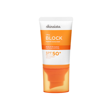 รูปภาพสินค้า:Skinsista Ultra Block Active Hybrid Sunscreen SPF50+ PA++++