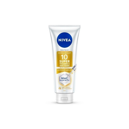 รูปภาพสินค้า:nivea extra bright 10 super vitamins & skin foods body serum youth protect