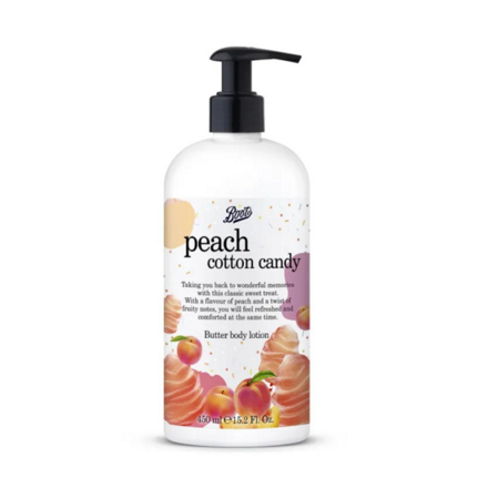 รูปภาพสินค้า:boots peach cotton candy butter body lotion