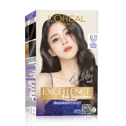 รูปภาพสินค้า:L'Oreal Paris Excellence Ash Supreme no. 6.11 Smoky Ash