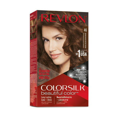 รูปภาพสินค้า:Revlon Colorsilk Beautiful Color no. 46 Medium Golden Brown