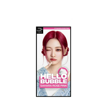 รูปภาพสินค้า:Mise en Scène Hello Bubble Hair Color (สี Sahara Rose Pink)