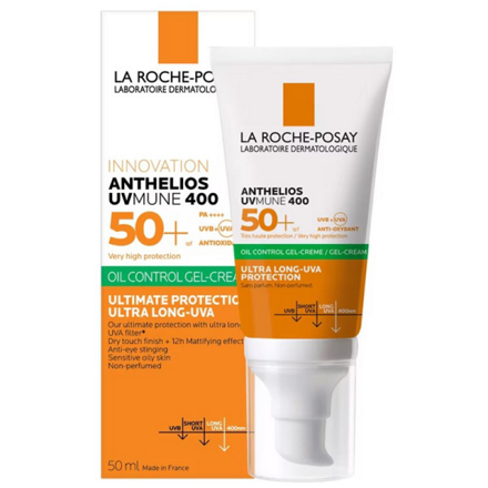 รูปภาพสินค้า:La Roche-Posay Anthelios UVMune400 Oil Control Gel Cream SPF50+ PA++++