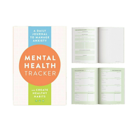 รูปภาพสินค้า:Mental Health Tracker : A Daily Journal to Manage Anxiety and Create Healthy Habits (JOU) - querida