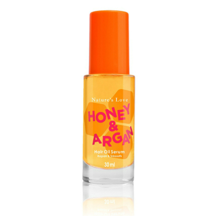 รูปภาพสินค้า:Nature’s Love Honey & Argan Hair Oil Serum 24 hr.