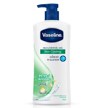รูปภาพสินค้า:Vaseline Healthy Moisturizing Bodywash สูตร Skin Cooling