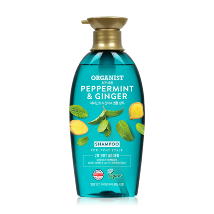 รูปภาพสินค้า:ORGANIST Elastine Organist Peppermint And Ginger Dandruff Cooling Shampoo