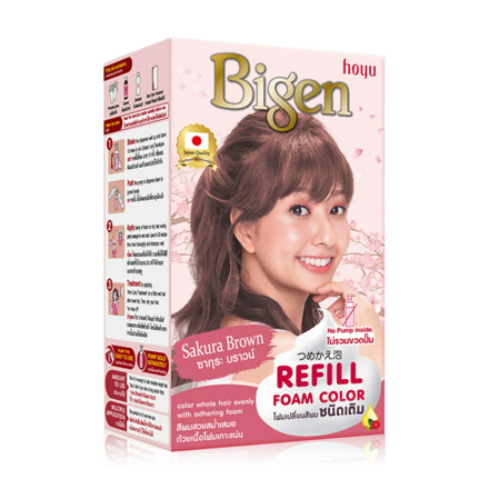 รูปภาพสินค้า:Bigen Refill Foam Color สี Sakura Brown