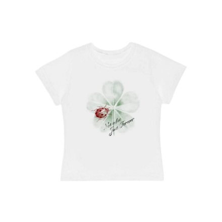 รูปภาพสินค้า:not a lot x vgh lady bug baby tee