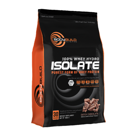 รูปภาพสินค้า:BodyBuildNutrition 100% USA Whey Hydro Isolate + DIGEZYME