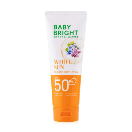 รูปภาพสินค้า:Baby Bright White Sun Cooling Body Lotion SPF50 PA+++
