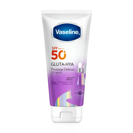 รูปภาพสินค้า:Vaseline Gluta-Hya Photoage Defense UV Serum SPF50+ PA++++