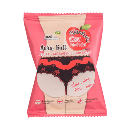 รูปภาพสินค้า:nami aura butt gluta-collagen scrub soap