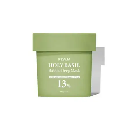 รูปภาพสินค้า:P.Calm Holy Basil Bubble Deep Mask