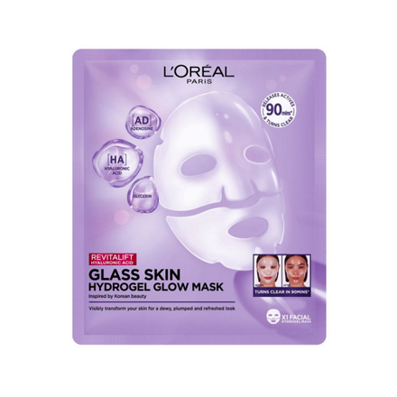 รูปภาพสินค้า:Loreal Paris Revitalift Glass Skin Hydrogel Glow Mask