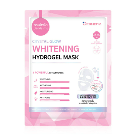 รูปภาพสินค้า:DERMEDY Crystal Glow Whitening Hydrogel Mask