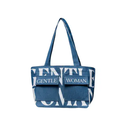 รูปภาพสินค้า:GENTLEWOMAN Logo On Double Pocket Mini Tote