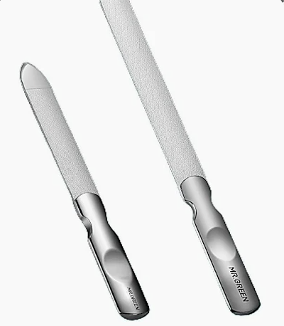 รูปภาพสินค้า:MR.GREEN Double Sided Nail Files Stainless Steel
