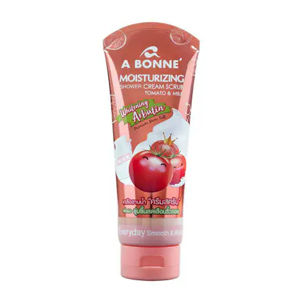 รูปภาพสินค้า:A Bonne Moisturising Shower Cream Scrub Tomato & Milk